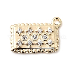 Латунные микро проложить кубического циркония подвески&nbsp;LS-KK-P337-03E-G