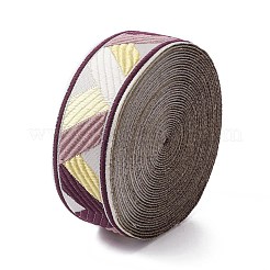 Вышивка в этническом стиле лентами поликоттон(полиэстер хлопок)&nbsp;OCOR-WH0066-55B