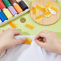 12 шт. заплатки из полиэфирной ткани&nbsp;AJEW-DC0003-86