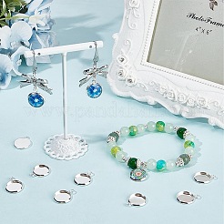 50 шт. подвески из нержавеющей стали 304 с оправой в виде кабошона&nbsp;STAS-BBC0005-16