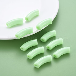 Непрозрачные акриловые бусины X-MACR-S372-001B-S028