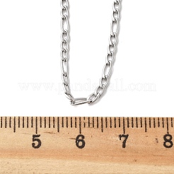 Не тускнеющие ожерелья из нержавеющей стали 304 Figaro&nbsp;STAS-K168-02P