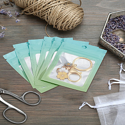 50 шт. прямоугольные пластиковые пакеты с застежкой-молнией «инь-ян»&nbsp;OPP-LP0001-11B