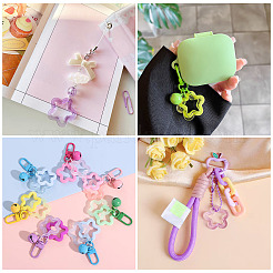 60 шт. 12 стиля прозрачных акриловых подвесок&nbsp;MACR-TA0002-48