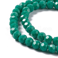 Граненые(32 грань) нити стеклянных бусин&nbsp;LS-EGLA-J042-36B-11