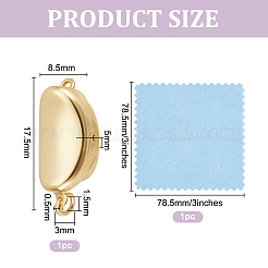 925 застежка из стерлингового серебра&nbsp;STER-GO0001-68C-G