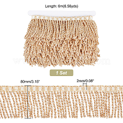 6м полиэстеровая лента с кисточками&nbsp;OCOR-GA0001-57