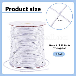 1 рулон вощеных хлопчатобумажных ниток&nbsp;YC-PH0002-48B-02