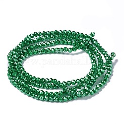 Непрозрачное стекло бисер нитей&nbsp;GLAA-H022-02C