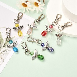 Стеклянные стеклянные подвески&nbsp;HJEW-JM00536