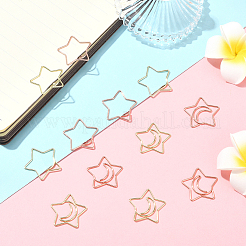 40 шт. 2 цвета железные скрепки&nbsp;AJEW-SP0002-98A