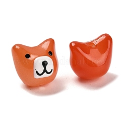 Выпечка окрашенные стеклянные бусины&nbsp;LAMP-I028-02G