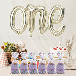 100 шт. целлофановые пакеты для упаковки конфет с принтом бабочек&nbsp;ABAG-WH20005-43