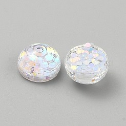 Прозрачные смолы кабошоны&nbsp;RESI-WH0038-47C