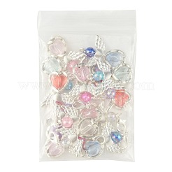 14 шт. 7 стильных подвесных украшений из акрила и сплава&nbsp;HJEW-FS00075