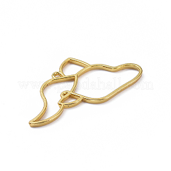 Подвески на лицевой панели из сплава цинка&nbsp;LS-X-PALLOY-D580-05G-C