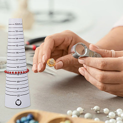 Измерительный прибор из смолы на запястье&nbsp;AJEW-WH0083-40