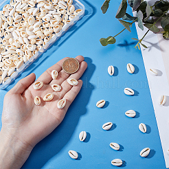 200 шт. натуральные бусины из смешанных ракушек каури&nbsp;BSHE-HY0001-09