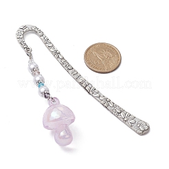 Закладки из прозрачного акрила грибного цвета ab&nbsp;AJEW-JK00256