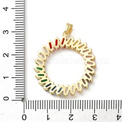 Латунные микро проложить кубического циркония подвески&nbsp;LS-KK-P320-02G-01