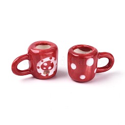 Декоративная кружка ручной работы из фарфора в форме гриба.&nbsp;PORC-T133-57