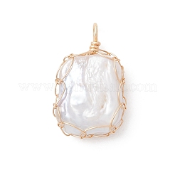 Подвески из натурального барочного жемчуга&nbsp;PALLOY-JF04724