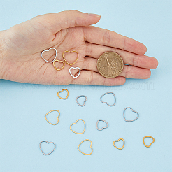 24 шт. 4 соединительных кольца из нержавеющей стали 201&nbsp;STAS-HY0001-19