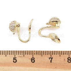 Латунные серьги с клипсами&nbsp;LS-KK-K371-27B-G