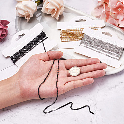 6м 3 цвета вакуумное покрытие PVD нержавеющая сталь 304 текстурированные кабельные цепи&nbsp;CHS-YS0001-04