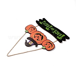 Хэллоуин деревянные двери настенные украшения&nbsp;LS-HJEW-K040-01A