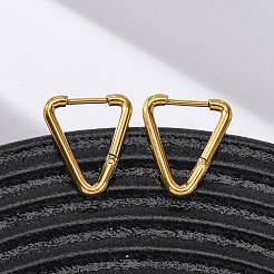 201 серьги-кольца из нержавеющей стали&nbsp;EJEW-Z127-01G-04