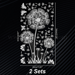 Водостойкие ПВХ оконные пленки клейкие наклейки&nbsp;DIY-WH0430-945