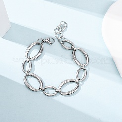 Браслеты-цепочки из нержавеющей стали 304 для женщин&nbsp;BJEW-K293-05P