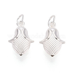 925 подвеска в виде кукурузы из стерлингового серебра&nbsp;STER-T009-08S