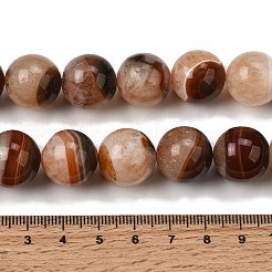 Природный агат бисер нитей&nbsp;G-F820-K06-16mm-01B