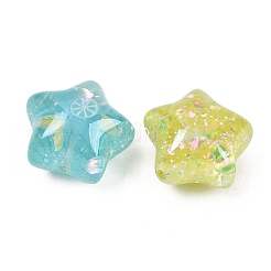 Светящиеся прозрачные шарики из смолы&nbsp;RESI-C070-08