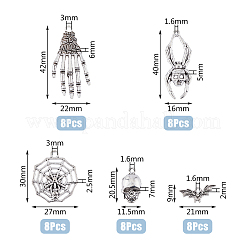 Подвески из сплава в тибетском стиле&nbsp;FIND-FH0008-61