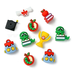 14шт 7 стиля силиконовые бусины&nbsp;SIL-CJ0003-05