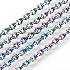 Ионное покрытие (ip) 304 нержавеющая сталь кабель цепи ожерелья&nbsp;NJEW-P251-01B