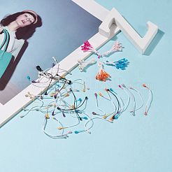 Гипс искусственный цветок сердечный сердечник AJEW-MSMC005-14