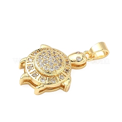Латунные микро проложить кубического циркония подвески&nbsp;KK-C105-04G