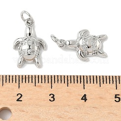 Латунные микро проложить кубического циркония подвески&nbsp;KK-I355-01P-02