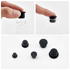 50 шт. 5 стили силиконовых заглушек для отверстий&nbsp;AJEW-GF0011-62C