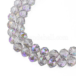 Гальванизируйте прозрачное стекло бисер нитей&nbsp;EGLA-N002-34B-C06