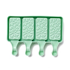 Пищевые силиконовые Молды для мороженого прямоугольной Молды «сделай сам»&nbsp;DIY-D062-06A