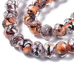 Бусы лэмпворк ручной работы&nbsp;LAMP-T007-14C