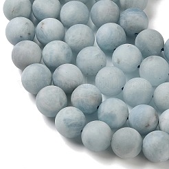 Природные Аквамарин бисер нитей&nbsp;G-C268-D01