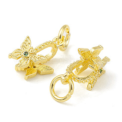 Стойка покрытие латунь проложить кубический цирконий бабочка ледоруб щепотка поручни&nbsp;KK-G464-06G