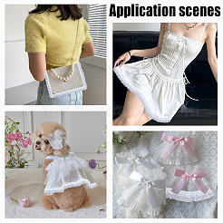 7.5 ярд двойной полиэстеровой кружевной отделки для украшения шитья&nbsp;OCOR-HY0001-51A