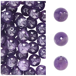 100 шт. натуральные бусины аметиста класса ab+&nbsp;G-SC0003-54